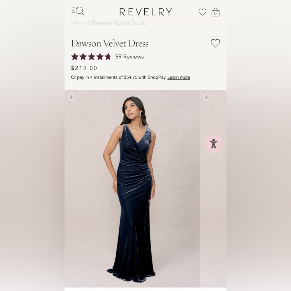 Revelry Dawson Bridesmaid Formal Dress